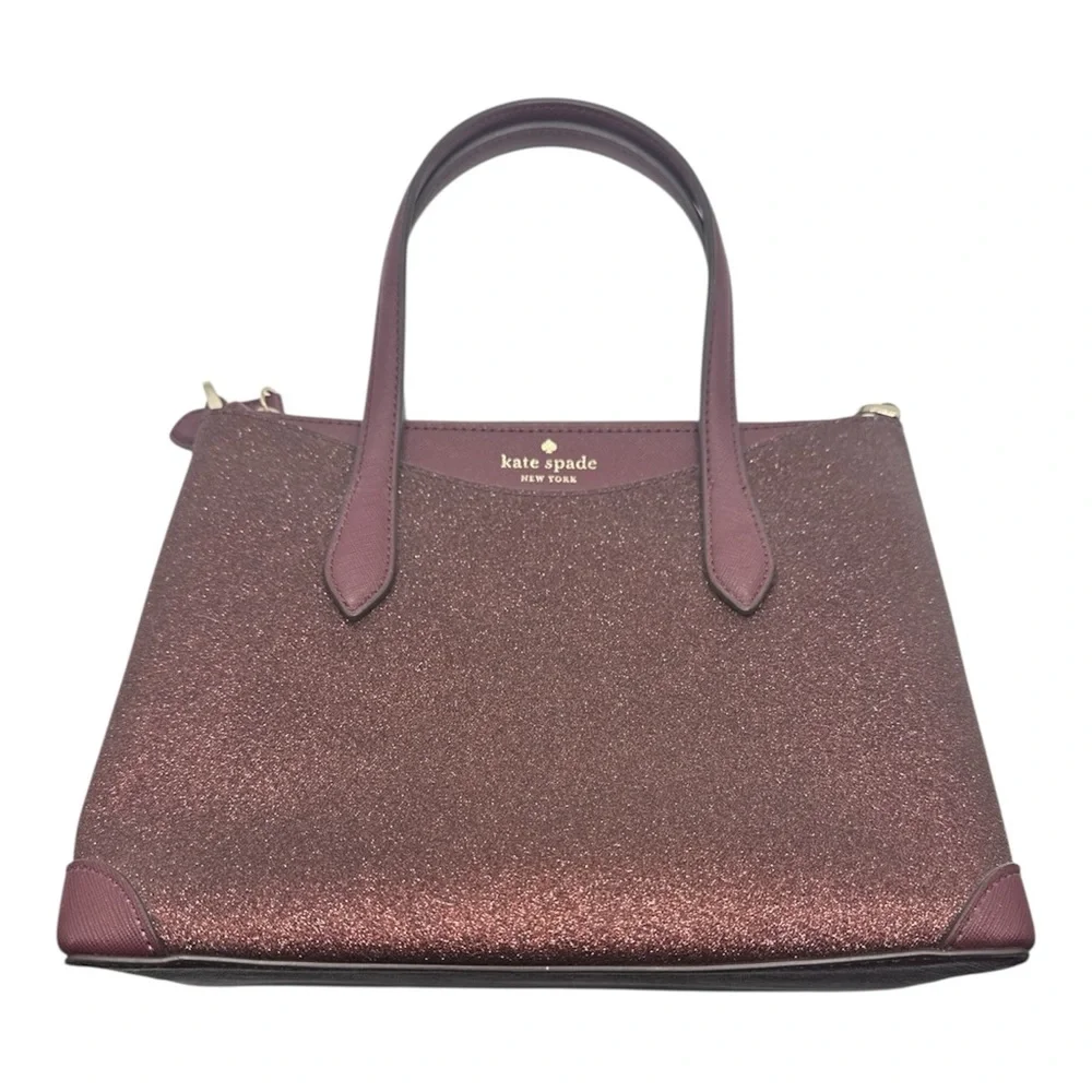 Kate Spade Shimmy Glitter Satchel – Deep Nova (Style K4625) – Excellent Used Con - Picture 7 of 11